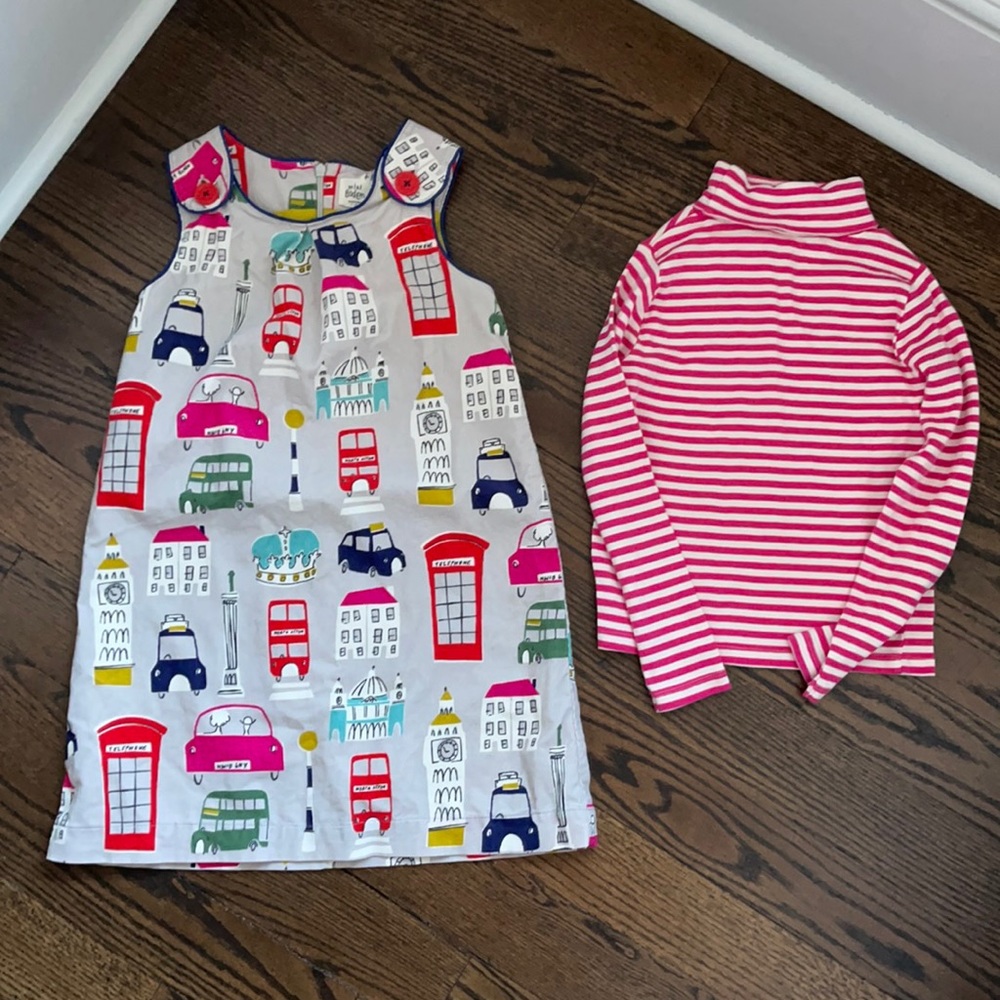 Mini Biden Corduroy English Jumper Size 7-8